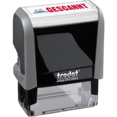 trodat 128725 trodat Textstempelautomat Office Printy 4.0 4912 "GESCANNT"