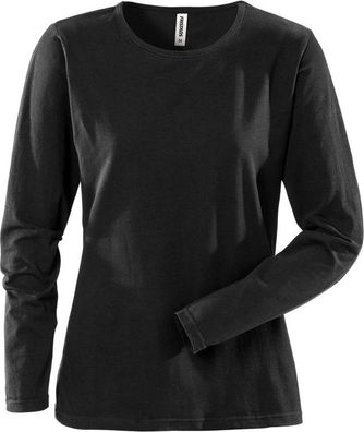 Fristads Longsleeve Acode Stretch-T-Shirt Langarm Damen 1927 ELA Schwarz