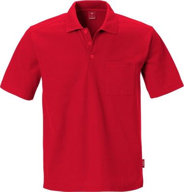 Kansas Poloshirt Kurzarm Poloshirt 7392 PM Rot