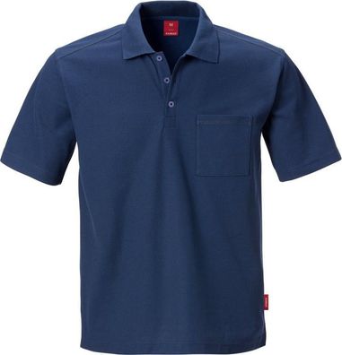 Kansas Poloshirt Kurzarm Poloshirt 7392 PM Marineblau