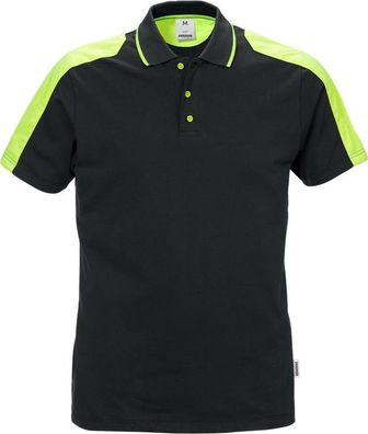 Fristads Poloshirt Kurzarm Stretch-Poloshirt 7448 RTP Schwarz