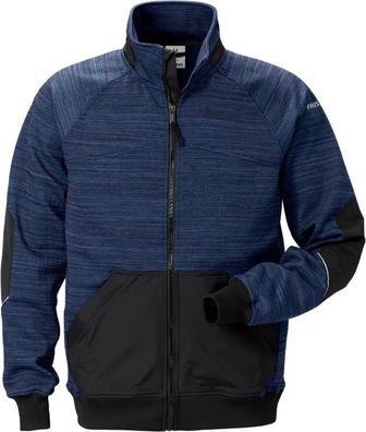 Fristads Sweatjacke 7052 SMP Marine/Schwarz