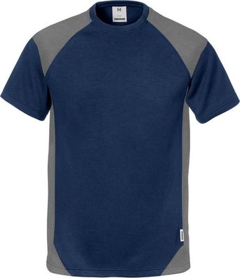 Fristads T-Shirt 7046 THV Marine/Dunkelgrau