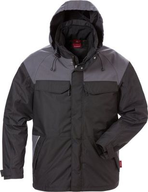 Kansas Winterjacke Icon Airtech® 3in1 Jacke 4056 GTT Schwarz/Grau