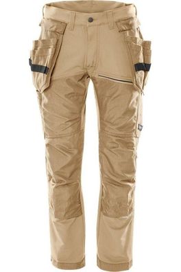 Kansas Evolve Handwerker Stretch-Hose Khaki