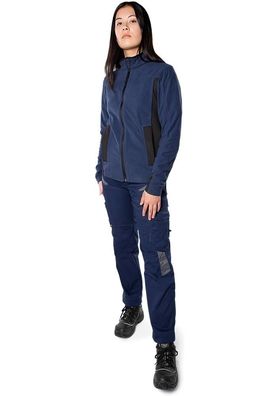 Fristads Fleecejacke 4003 MFL Grau/Schwarz