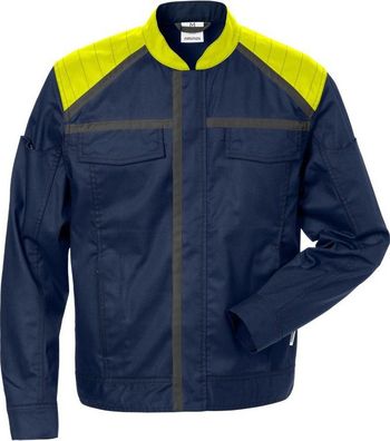 Fristads Jacke 4555 STFP Marine/Warnschutz-Gelb