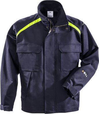 Fristads Flammschutz-Jacke Flame Schweißer-Jacke 4031 FLAM Marineblau