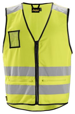 Snickers AllroundWork Hi-Vis Arbeitsweste, Kl. 2, EN 20471 High-Vis Gelb