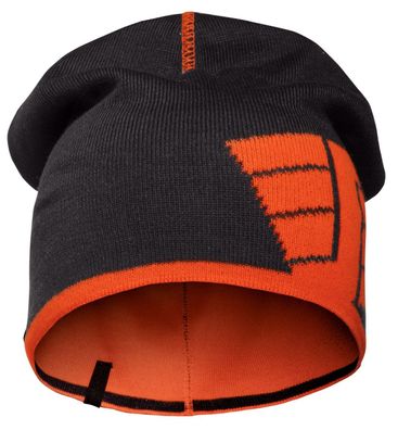 Snickers Krempelbares Beanie Navy-HV-Orange