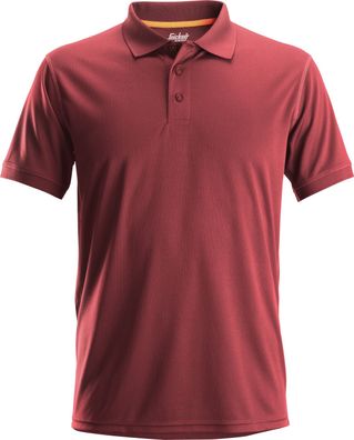 Snickers Workwear AllroundWork Poloshirt Chili