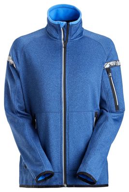 Snickers Damen AllroundWork 37.5® Fleece Arbeitsjacke Blau