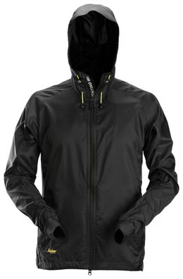 Snickers LiteWork Windbreaker Arbeitsjacke Schwarz