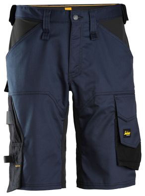 Snickers AllroundWork Stretch Arbeitsshorts, EN 14404 Navy-Schwarz