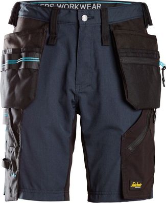 Snickers Workwear LiteWork 37.5® Arbeitsshorts mit Holstertaschen Navy/Schwarz