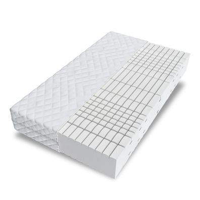 Matratze Kaltschaum Orthopädisch 7 Zonen H3 SANO 3D Komfort Höhe ca.19 cm NEU