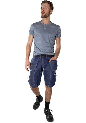 Fristads Stretch-Shorts 2607 FASG Blau