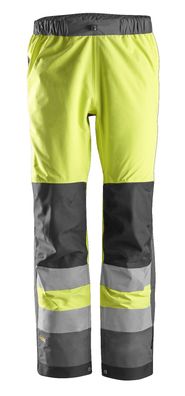 Snickers AllroundWork Hi-Vis wasserdichte Shell Arbeitshose, Kl. 2, EN 20471, 343