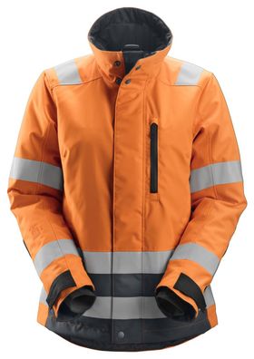 Snickers Damen AllroundWork Hi-Vis 37.5® isolierte Arbeitsjacke, Kl. 2/3, EN 2047