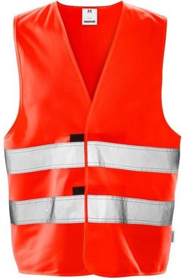 Fristads Warnschutzweste High Vis Weste Kl. 2 501 H Warnschutz-Rot