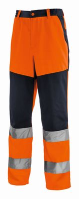 teXXor Warnschutz-Bundhose Rochester Leuchtorange/Navy