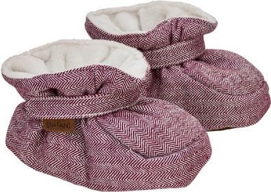 En Fant Kinder Baby Schuhe Baby Hausschuh 250004-Ruby Wine