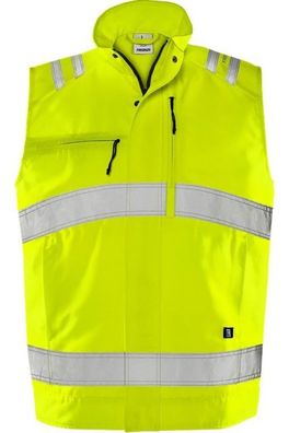 Fristads High Vis Green Weste Kl. 2 5067 GPLU Warnschutz-Gelb