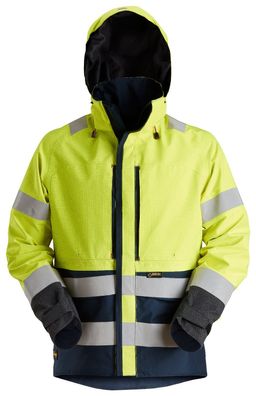 Snickers Workwear ProtecWork Hi-Vis wasserd. GORE-TEX Arbeitsjacke, Kl. 3 Hi-Vis G