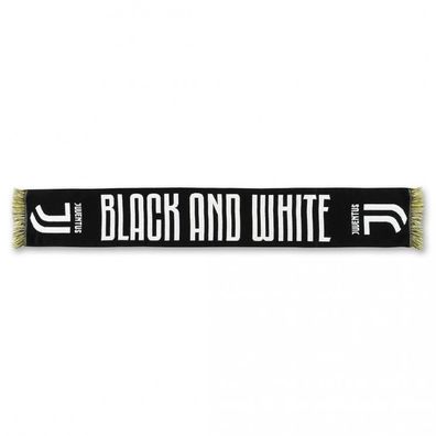 Juventus Turin Schal Fussball Black/White