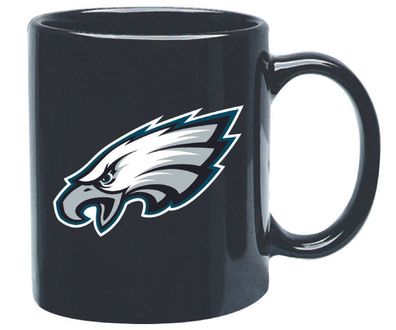 Philadelphia Eagles Becher Glossy Mug American Football Black