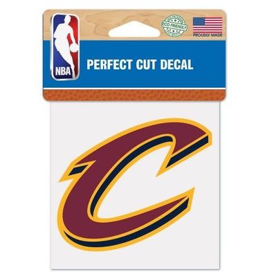 Cleveland Cavaliers Aufkleber Logo Basketball Rot