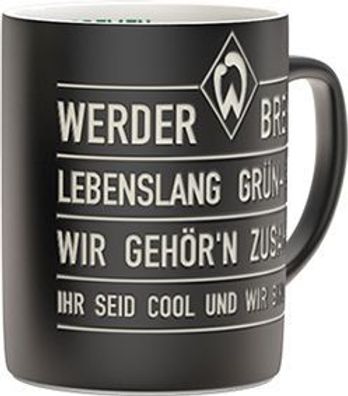 SV Werder Bremen Tasse Hymne Fussball