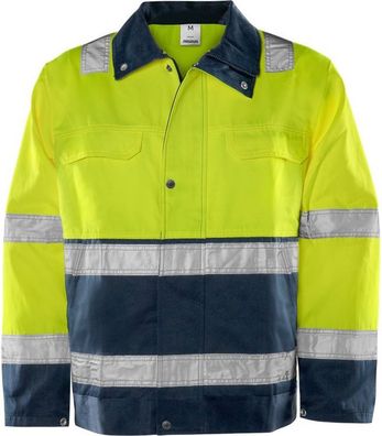 Fristads Warnschutz-Jacke High Vis Jacke Kl. 3 4794 TH Warnschutz-Gelb/Marine