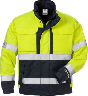 Fristads Flame High Vis Winterjacke Kl. 3 4588 FLAM Warnschutz-Gelb/Marine