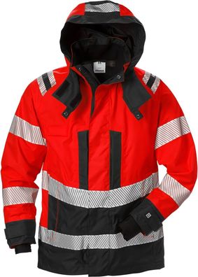 Fristads High Vis Airtech® Außenjacke Damen Kl. 3 4518 GTT Warnschutz-Rot/Schwarz