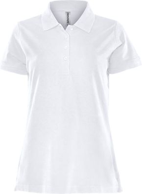 Fristads Poloshirt Kurzarm Acode Poloshirt Damen 1723 PIQ Weiß