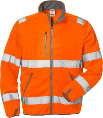 Fristads Warnschutz-Jacke High Vis Softshell-Jacke Kl. 3 4840 SSL Warnschutz-Orange