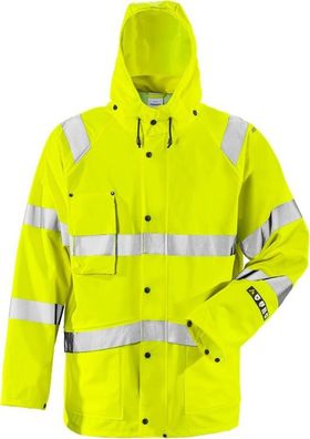 Fristads Warnschutz-Jacke Flame High Vis Regenjacke Kl. 3 4845 RSHF Warnschutz-Gelb