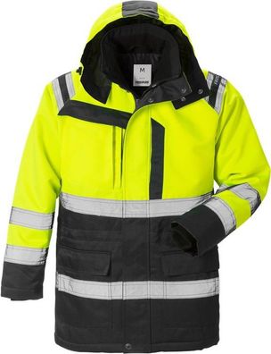 Fristads Warnschutz-Jacke High Vis Winterparka Kl. 3 4042 PP Warnschutz-Gelb/Schwarz