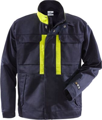 Fristads Schweisser jacke 4077 WEL Marine/Warnschutz-Gelb