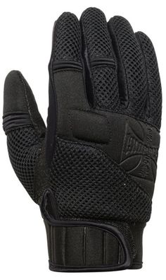 WCC West Coast Choppers Motorrad Neoprene Handschuhe Statement Black