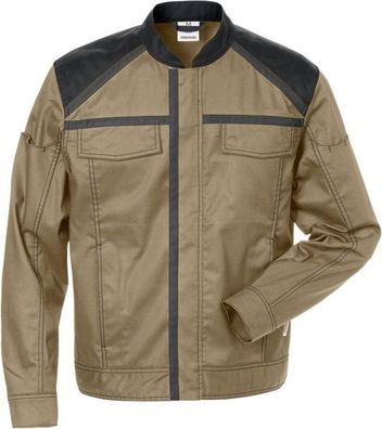 Fristads Jacke 4555 STFP Khaki/Schwarz