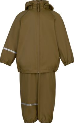 CeLaVi Kinder Regenset Basic Rainwear Set Recycle PU Nutria