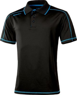 Albatros Clima Poloshirt Schwarz/Gelb