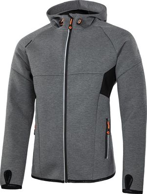 Albatros Kolari Sweatshirt-Jacke Grau/Schwarz