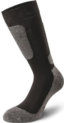 Albatros Safe & Soft Allroundsocke Schwarz/Grau