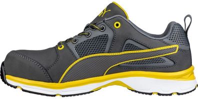 Puma Safety Sicherheitsschuh Pace 2.0 Yellow Low S1P ESD HRO SRC Grau/Gelb