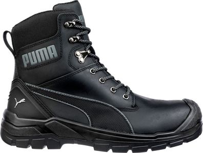 Puma Safety Sicherheitsschuh Conquest Black CTX High S3 Wr Ci Hi HRO SRC Schwarz