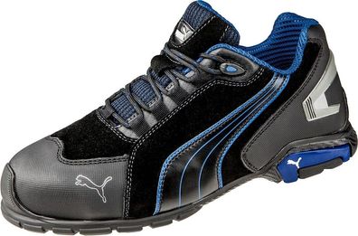 Puma Safety Sicherheitsschuh Rio Black Low S3 SRC Schwarz-Blau