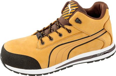 Puma Safety Sicherheitsschuh Dash Wheat Mid S3 HRO SRC Wheat